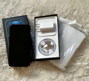 iPhone 12 Pro Max Pacific Blue BATERIE 100% TOP - 2