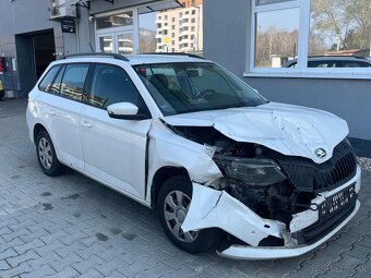 Havarovaná Škoda Fabia kombi 1.4TDI - 2
