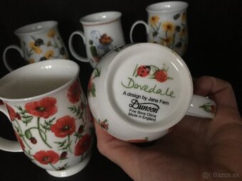 Porcelánové hrnčeky Dunoon - 2
