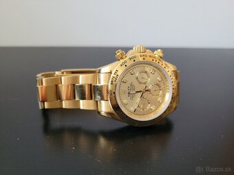 Zlaté hodinky v štýle Rolex Daytona – elegantný doplnok - 2
