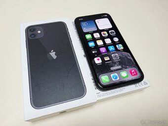APPLE IPHONE 11 64GB BLACK ,ZDRAVIE BATERKY 100% - 2