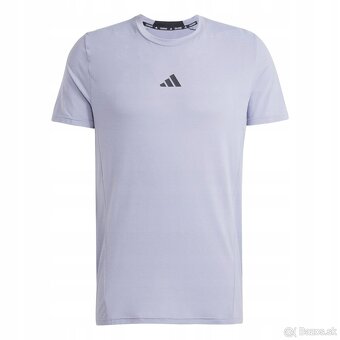 TRÉNINGOVÉ TRIČKO ADIDAS D4T veľ. L - fialovošedé - 2