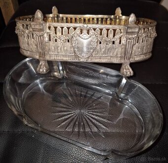 striebro - strieborna jardinière - 2