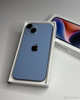 iPhone 14 Blue 128 GB + kvalitný kryt Burga ZADARMO - 2