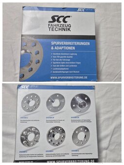 Rozširovacie podložky  -  5x112 20mm - 2