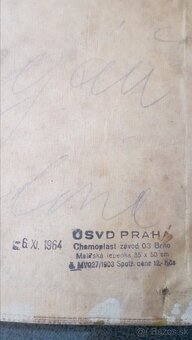 Ručne maľovaný obraz rok 1964 - 2