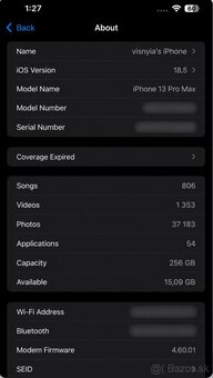 Apple iPhone 13 Pro Max 256 GB – výborný stav - 2