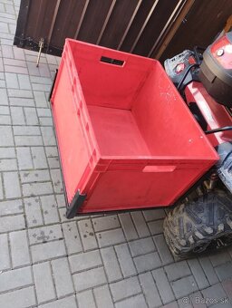Nosič na ťažné na stvorkolku - 2