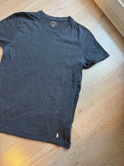 Sivé tričko Polo Ralph Lauren - 2