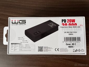 Powerbanka 30000 mAh 5xUBS/20W - 2