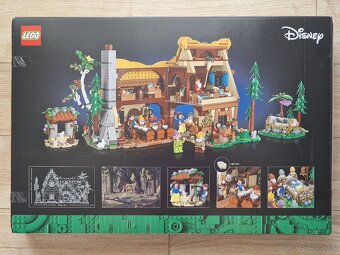 Lego Disney 43242 Chalúpka Snehulienky a sedem trpaslíkov - 2