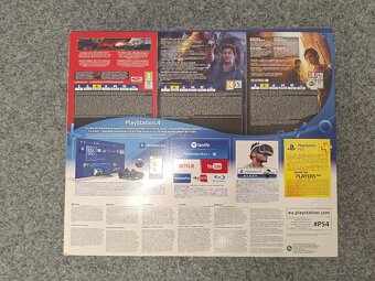 Predám Playstation 4 PS4 Slim 1TB, 2 ovládače, 3 hry - 2
