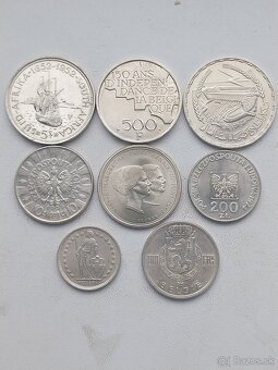 Zahranične strieborne mince - 2