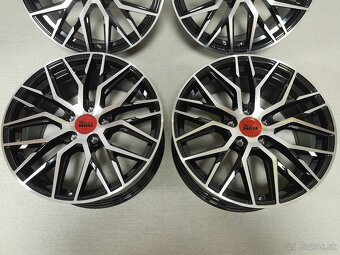 Alu disky R18 5x112 ET45 8J MAM RS4 BFP Seat Audi Vw Škoda - 2