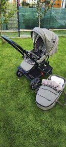 Kočík Gesslein F6 Air + vajíčko Recaro s isofix - 2