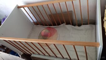 Retro detská postielka - 2