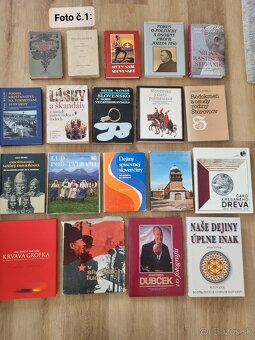 Knihy o Slovensku, Slovákoch, histórii, kultúre a iné 2/4 - 2