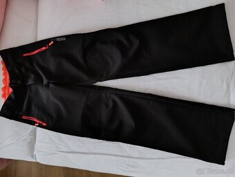 Softshellove nohavice zateplene lewro 146/152 - 2