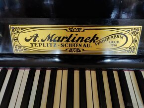 Predám klavír značky A. Martinek - 2