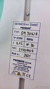 Germicídny žiarič Promos G M30WA - 2