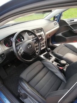 Volkswagen Golf Variant Combi, 1,4TSi, modrá metalíza, 2016 - 2