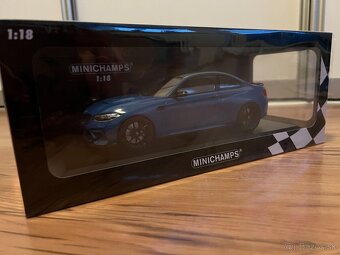 Minichamps BMW M2 F87 CS Blue 1/18 - 2
