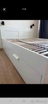 Ikea Posteľ 160x200 s matracom - 2