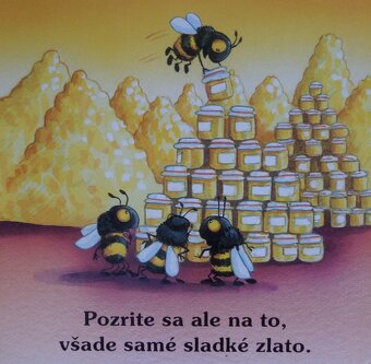 Včielka Vierka - leporelo - 2