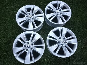 18"5x112 Škoda Kodiaq originálne hliníkové disky - 2