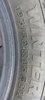 2 zimné pneumatiky 195/50 R15 82H Taurus Winter - 2
