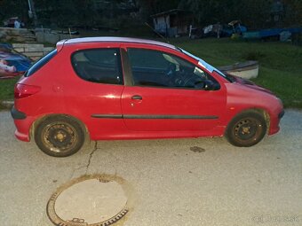 Peugeot 206 1.4 55kw náhradné diely - 2