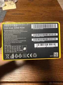 📱 xiaomi POCO C71 Blue – nový, nerozbalený - 2