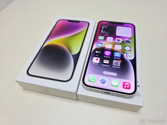 APPLE IPHONE 14 128GB STARLIGHT ?ZDRAVIE BATERKY 100% - 2