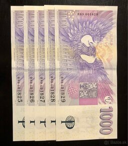 Bankovka 1000 Kč,Výročná UNC - 2