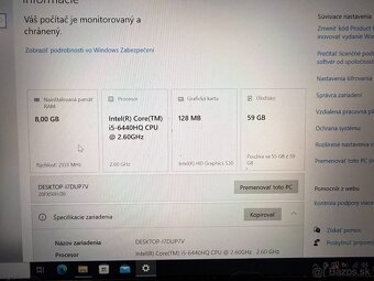Predám funkčnú použitú matičnú dosku do notebooku T460p - 2