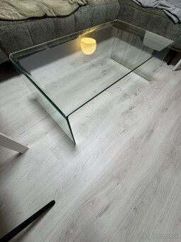 Sklenený stolík - 2