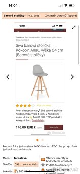 Barové stoličky a obraz - 2