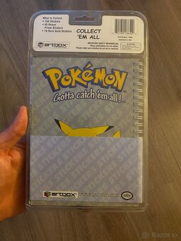 Predám pokemon album 1999 sealed - 2