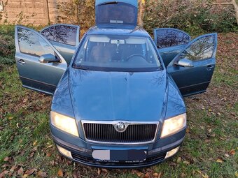 Skoda Octavia 1.9 tdi 77kw 105 ps sedan modrozelená METALIZA - 2