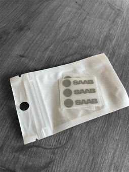 SAAB kryty na spätné zrkadlá + nálepky SAAB - 2