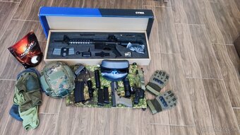 Airsoftoka M4 Full Metal + príslušenstvo - 2