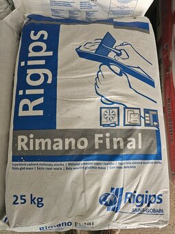 Rigips Rimano final super jemná sadrová omietka 25kg - 2