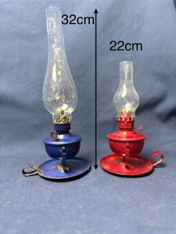 Stara petrolejová lampa závesná - 2