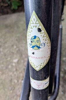 retro bicykel Ukrajina - 2