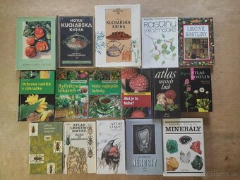 Knihy Liečivé rastliny, minerály, nerasty, zver a iné 1. - 2
