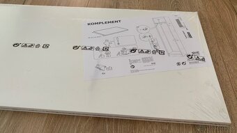 IKEA Komplement polica - biela (75x35cm) - 2