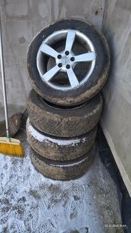 5x100 R15 zimné pneumatiky 195/65 r15 - 2