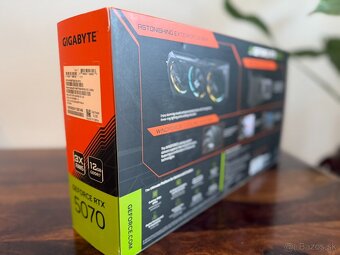 Gigabyte GeForce RTX 5070 Gaming OC 12GB - nova, zaruka - 2
