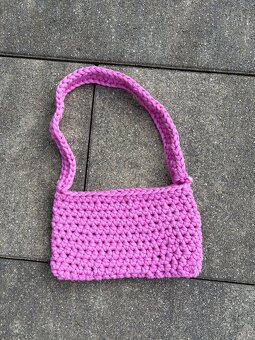 Háčkovaná kabelka 👛 - 2