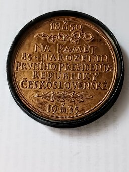 MEDAILE T,G,MASARYK 1935 - 2